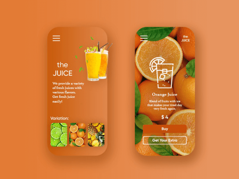 橘色果汁app