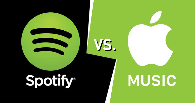 spotify and apple