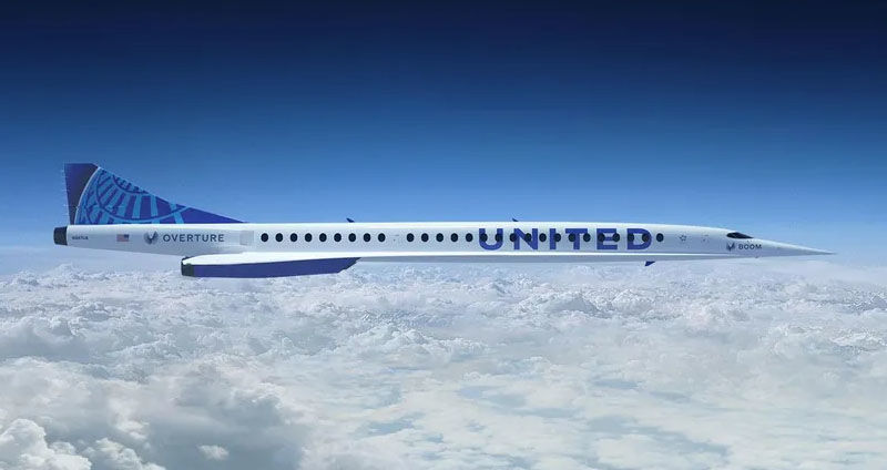 United Airlines is buying 15 supersonic aircraft from Boom Supersonic