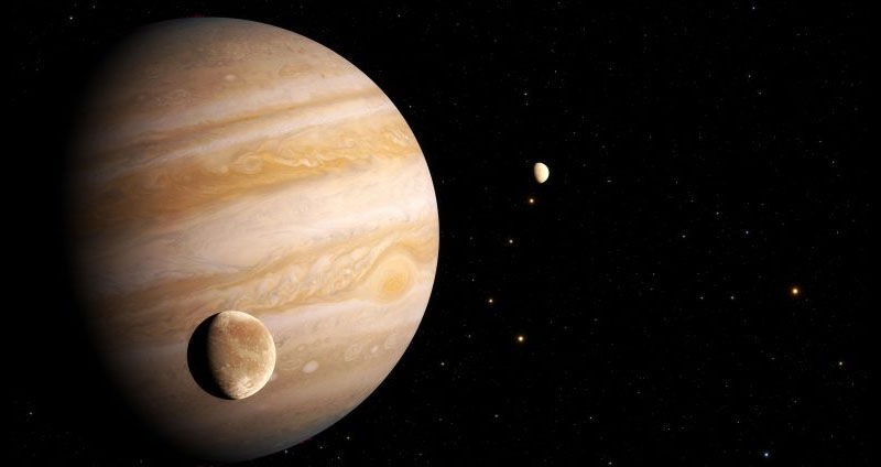 Jupiter moon Ganymede