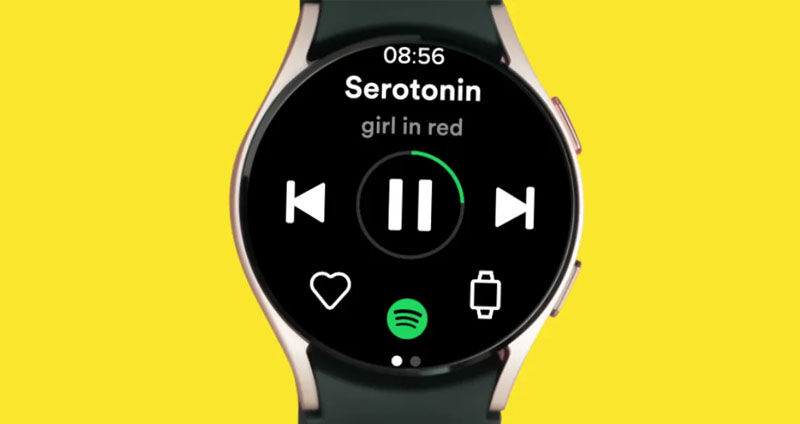 Offline playback on Spotify Wear OS app